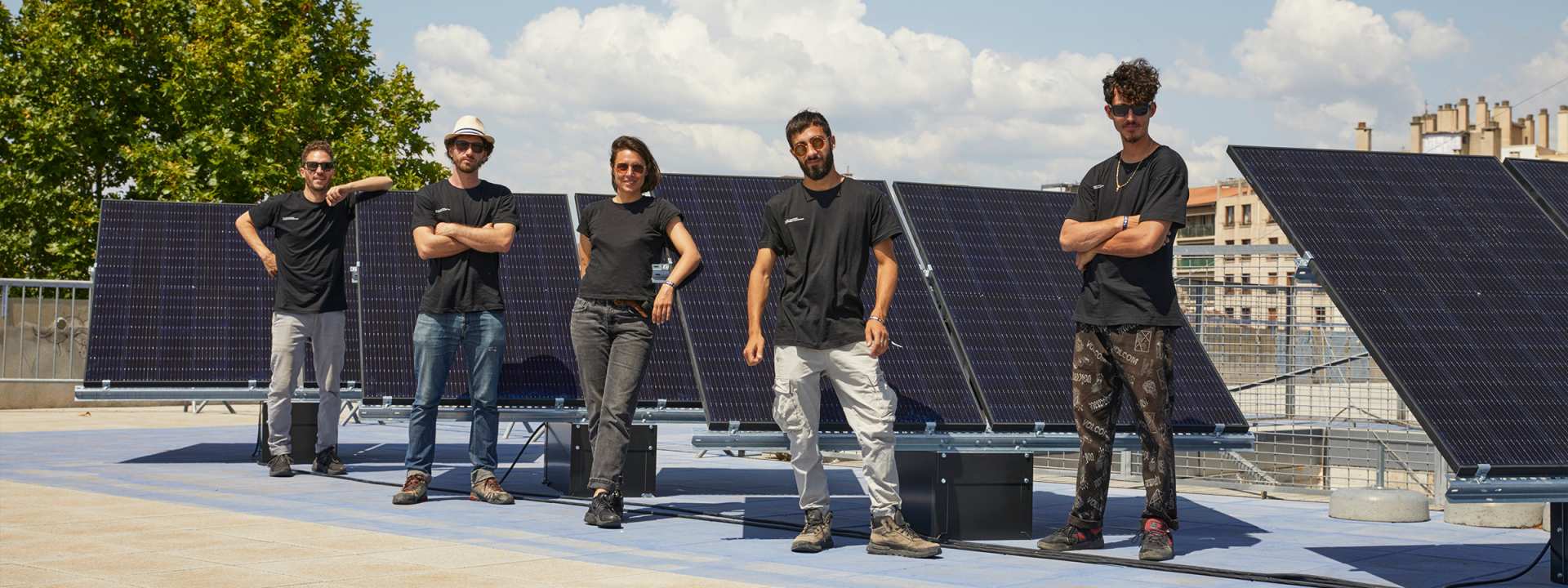 PikiP, Friche la Belle de Mai, equipe, panneaux solaire, Marseille